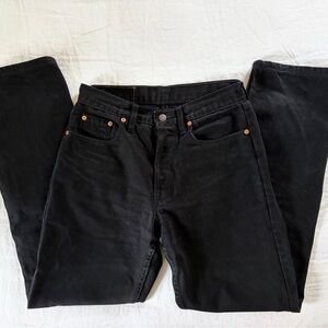 Levi's VINTAGE 501s Black Straight Leg Jeans